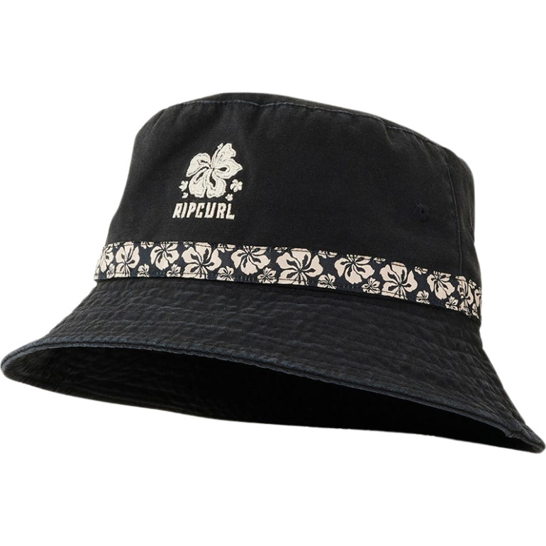 2025 Rip Curl Dame Mixed Graphic Bucket Hat 06DWHE - Washed Black